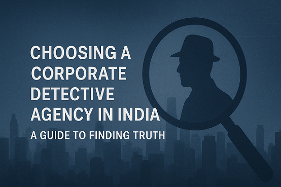 Choosing a Corporate Detective Agency in India