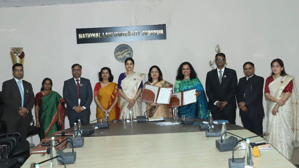 IIRIS signs MoU with NLU, Jodhpur_Blog